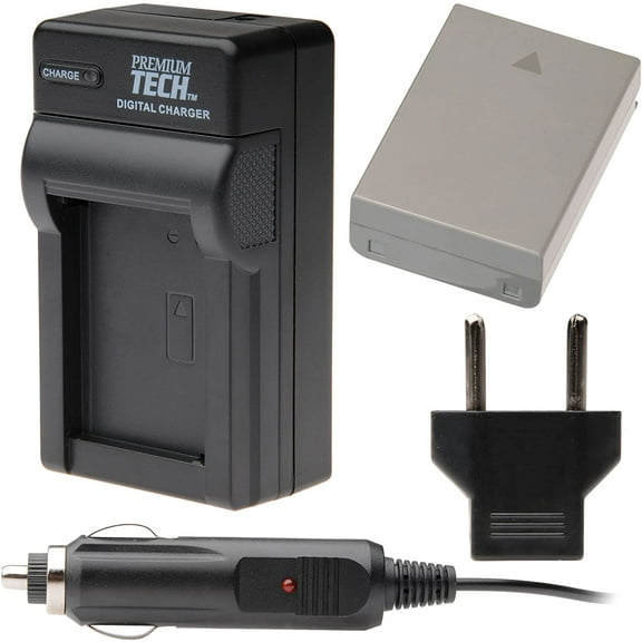 Premium Tech Replacement Olympus BLN-1 Battery and Charger Kit