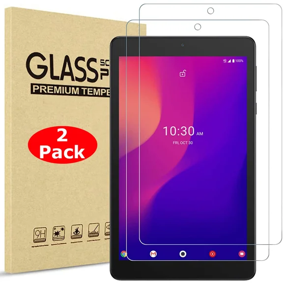 Premium Tempered Glass Screen Protector Anti-Scratch For Alcatel Joy Tab 8 X2