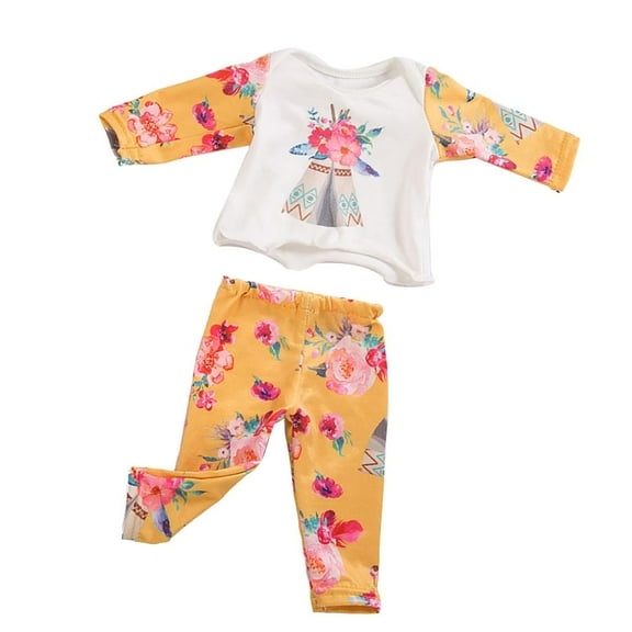 Premium Textile Doll Clothing Set with Decorative Details and Soft Material for 18-Inch Dolls and Display