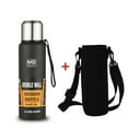 thumbnail image 1 of Premium Thermos Bottle 304 Stainless Steel Vacuum Flask Insulated Tumbler Cold and Hot Water Cup with Rope for Tea Coffee Drinks, 1 of 14
