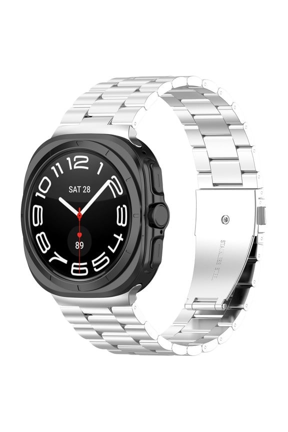 Premium Three-link Bracelet for Smartwatch Perfect Fit Stylish Durable Adjustable with Tool