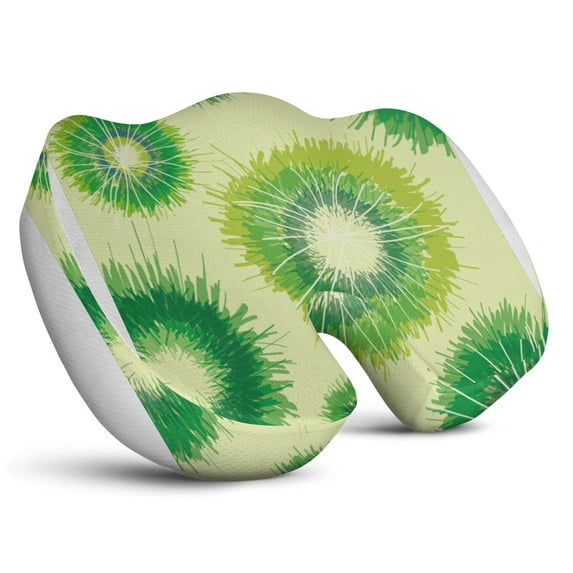 Premium Tie dye Pattern Memory Foam Seat Cushion Ergonomic Chair Pad for Office Chair, Car, Airplane & Bleachers Sciatica, Tailbone Hip & Back Pain Relief - Chair Cushion for Long Office Workers.