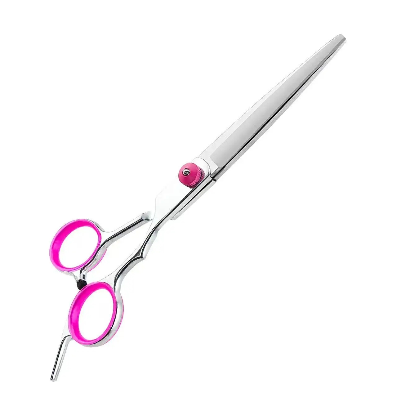 Image showcasing Premium Titanium Coated Dog Grooming Scissors with Safety Round Tips ...
