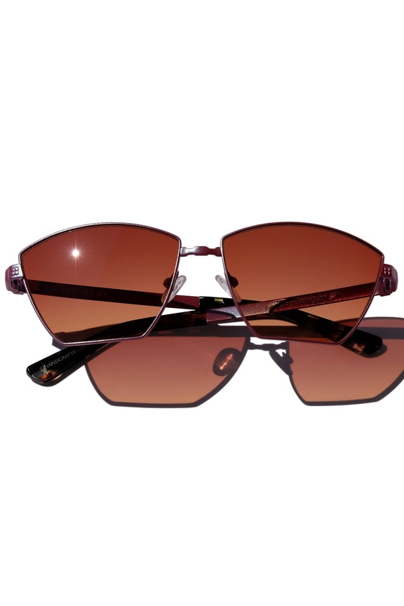 Trendy Luxury Sunglasses, Unisex Titanium Eyewear Made in Japan, Genuine Leather Case & Cloth Included, Fashion Eyewear for Men & Women