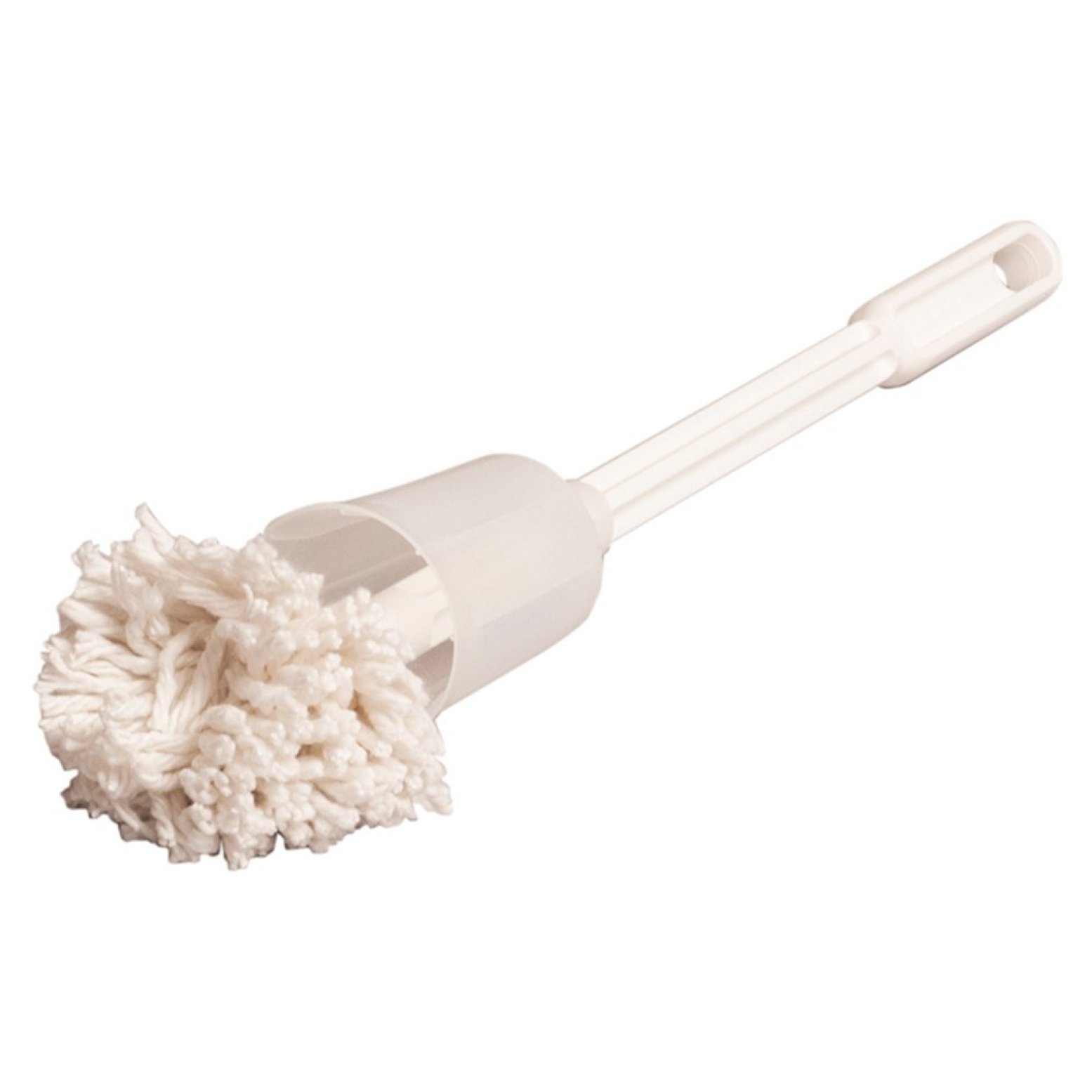 Premium Toilet Bowl Mop, White