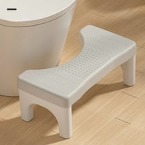 Premium Toilet Stool Squat for Adults, Non-Slip Squatting Poop Stool for Bathroom, Sturdy Pooping Stool, Portable Toilet Step Stool for Adult/Kids, 7 Inch Potty Foot Stool