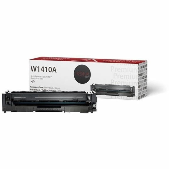 Premium Tone Toner Cartridge, Compatible for Hewlett Packard W1410A/141A, Black, 950 Pages, 1 Pack