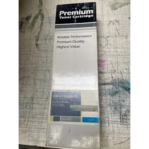 Premium Toner - Oki Compatible 41963603 Cyan