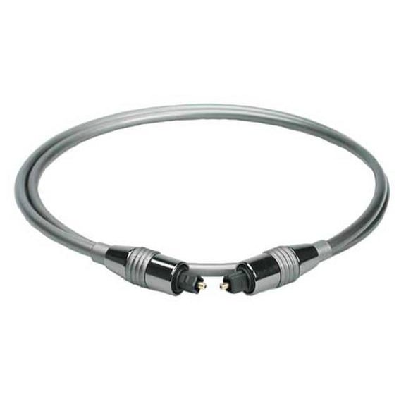 Premium Toslink-Terminated Fiber Optic Cables 3-Ft