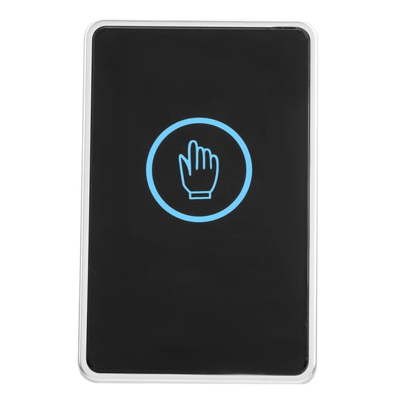 Premium Touchless Door Exit Button LED Infrared Access Control Backlit Switch ABS Plastic Non-Touch Type DC 12V (3.3 inches / 8.3 cm) for Commercial Home Security System
