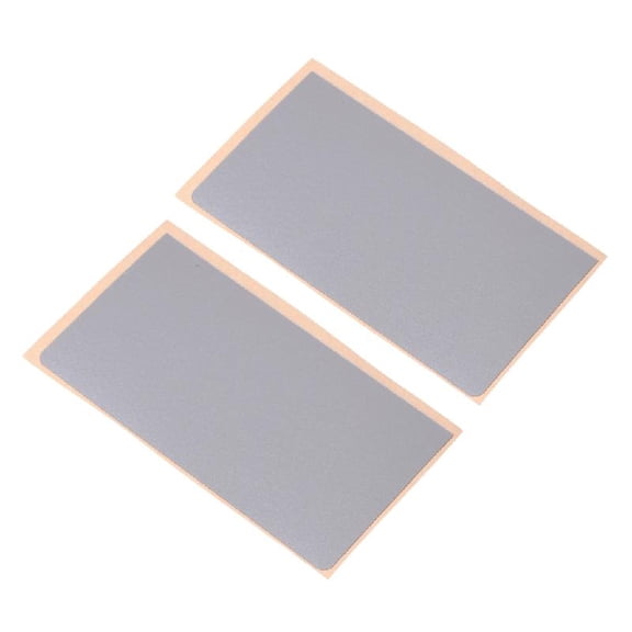 Premium Touchpad Cover Film 2 Pcs Silver Adhesive Backing Recover Your Laptop Surfaces