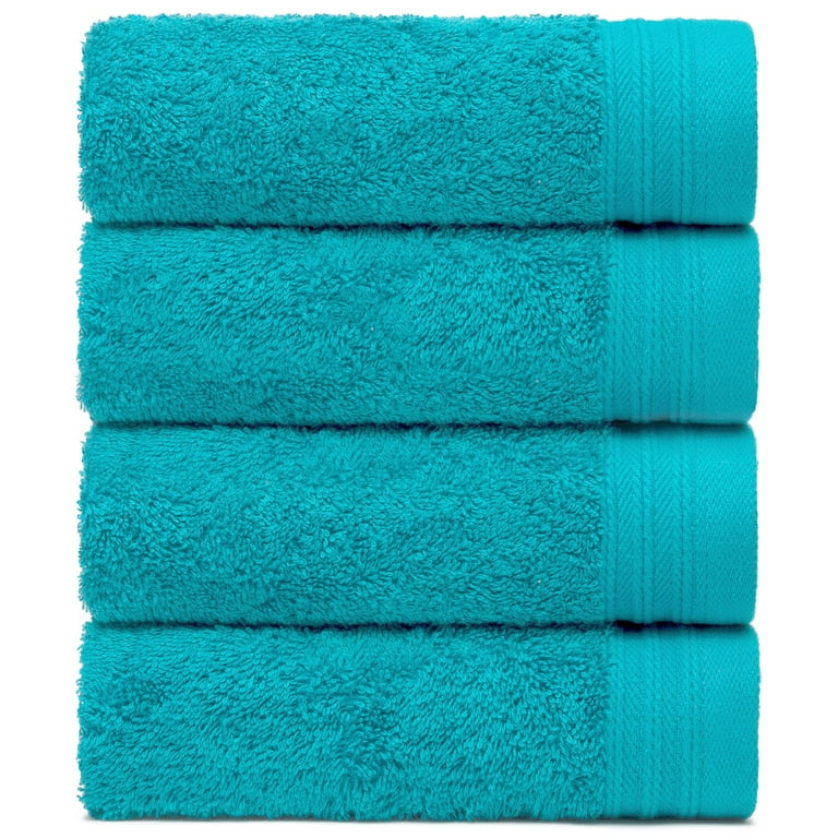 Teal blue towels store