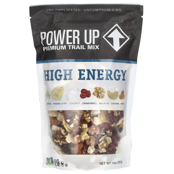 Premium Trail Mix, High Energy, 14 oz (397 g) - Packed with Nuts, Dried Fruit & Seeds for On-the-Go Fuel