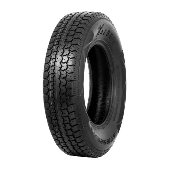 Premium Trailer Tires ST185/80D13 6PR Load Range C 13in Fuel Saving Designed Tires ST185 80 13
