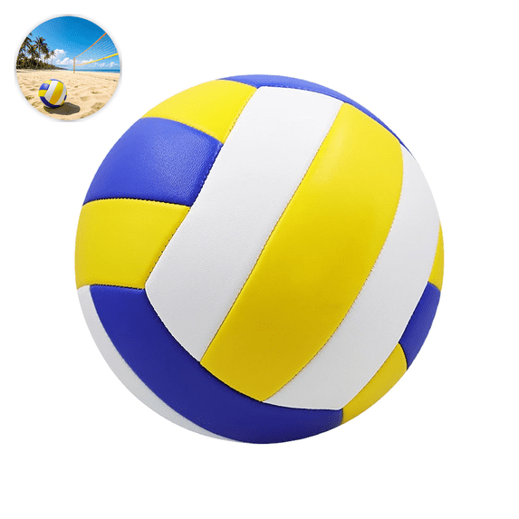 Premium Training & Beach Volleyball – Sewn High-Density Non-Slip Indoor & Outdoor Use for Casual Play, Practice, & Group Sports