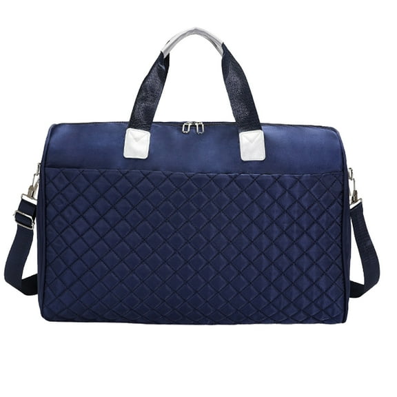 Premium Travel Bag - Large Capacity Expandable Carry On Luggage with Trolley Strap, Waterproof Weekender Tote for Women, Multi Compartment Gym Work Commute Overnight Trip Essentials