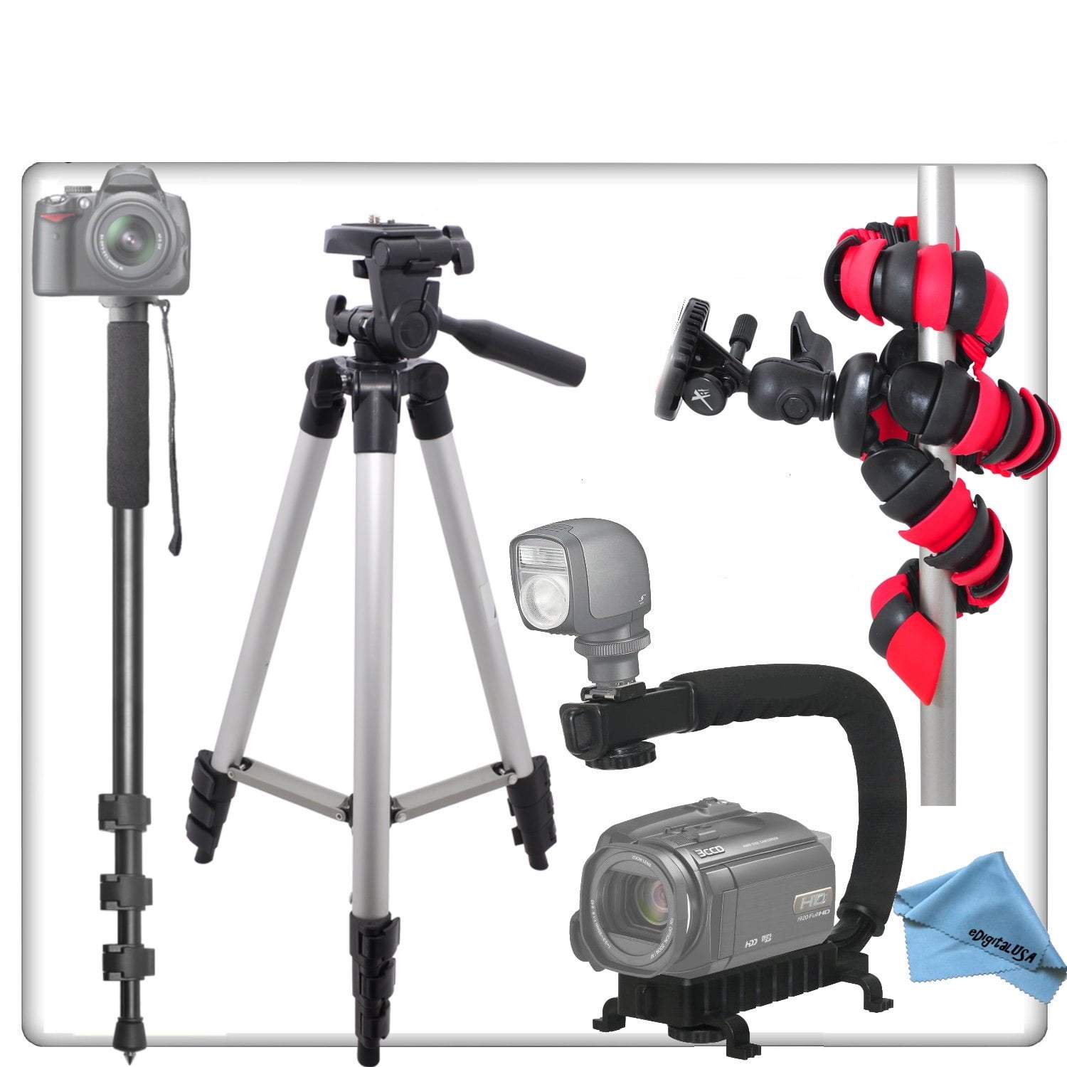 Complete Tripod and Video Grip Bundle for Canon Zambia Ubuy