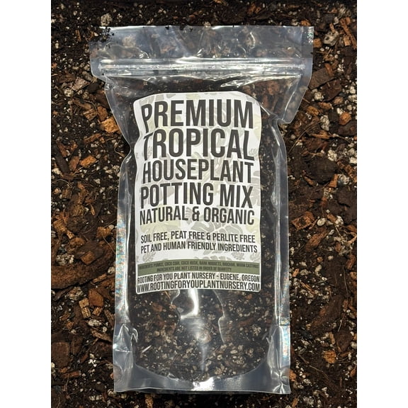 Premium Tropical Houseplant Potting Mix - General Purpose For Tropical Houseplants