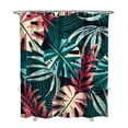 thumbnail image 1 of Premium Tropical Palm Leaf Shower Curtain Waterproof Fade-Resistant Machine Washable Quick Dry Bath Curtain, 1 of 2