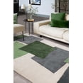 thumbnail image 1 of Premium Tufted Rug with Geometric Patterns made with 100% New Zealand Wool Best Suitesin your Living Room, 1 of 5