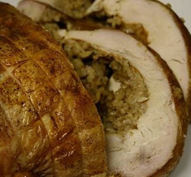 Premium Turducken Roll with Cornbread Dressing 4 lbs
