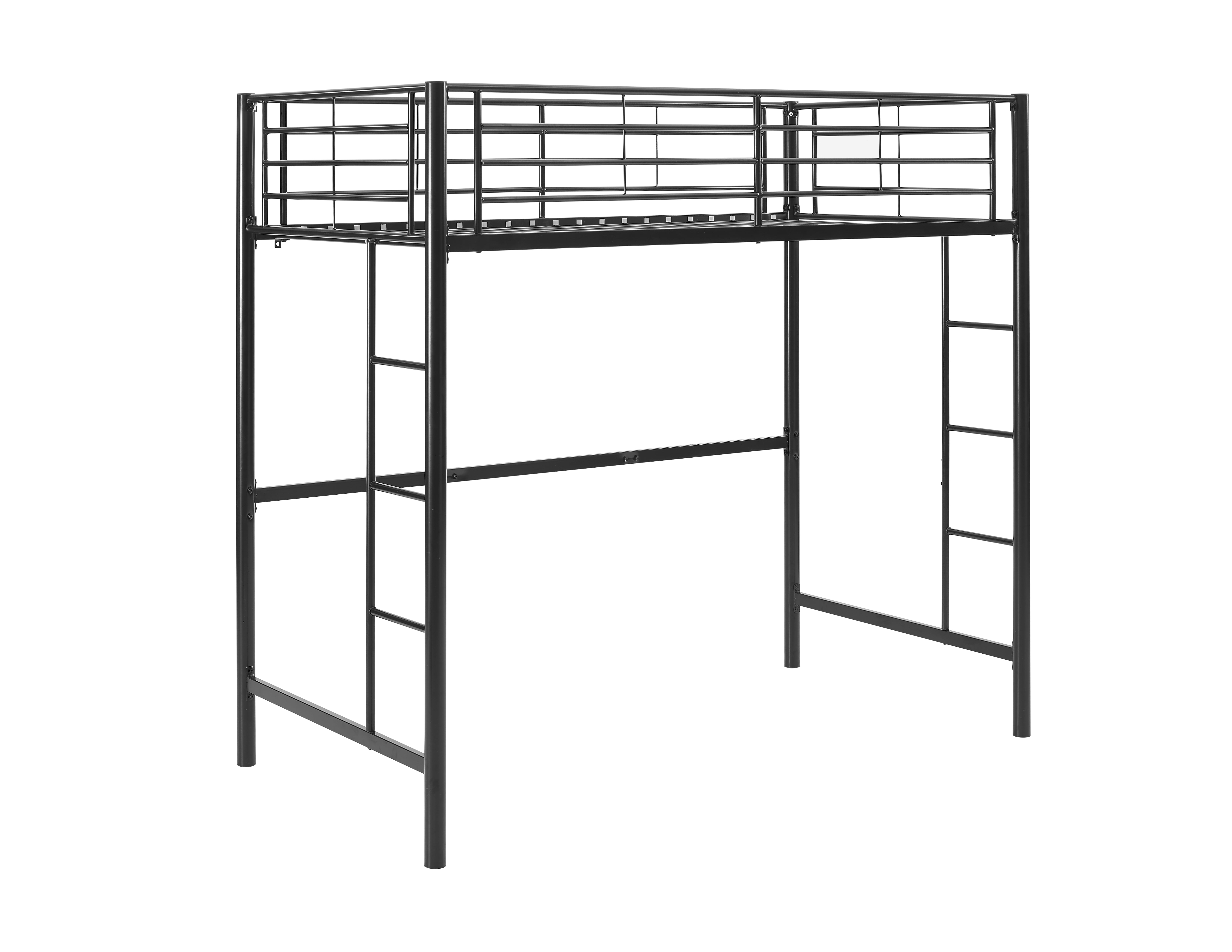 Premium Twin Metal Loft Bed by Manor Park