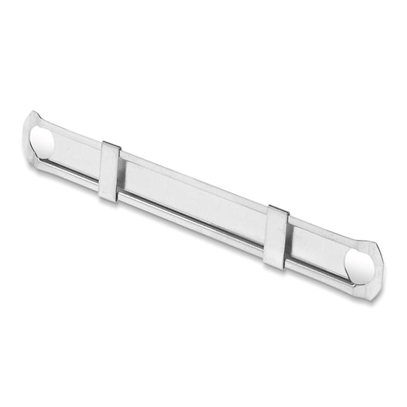 Premium Two-Piece Paper Fasteners, 1" Capacity, 2.75" Center To Center, Silver, 100/box | Bundle of 5 Boxes