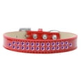 thumbnail image 1 of Premium Two Row Rim Set Purple Crystal Ice Cream Collar, 1 of 8
