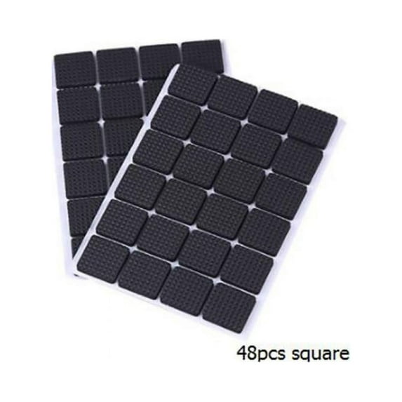Premium Two Shape Pack Furniture Pads Felt Pads Furniture Feet 8 Various Sizes – Best Wood Floor Protectors. Protect Your Hardwood & Laminate Flooring