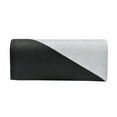 thumbnail image 1 of Premium Two Tone Metallic Glitter Flap Clutch Evening Bag Handbag, 1 of 4