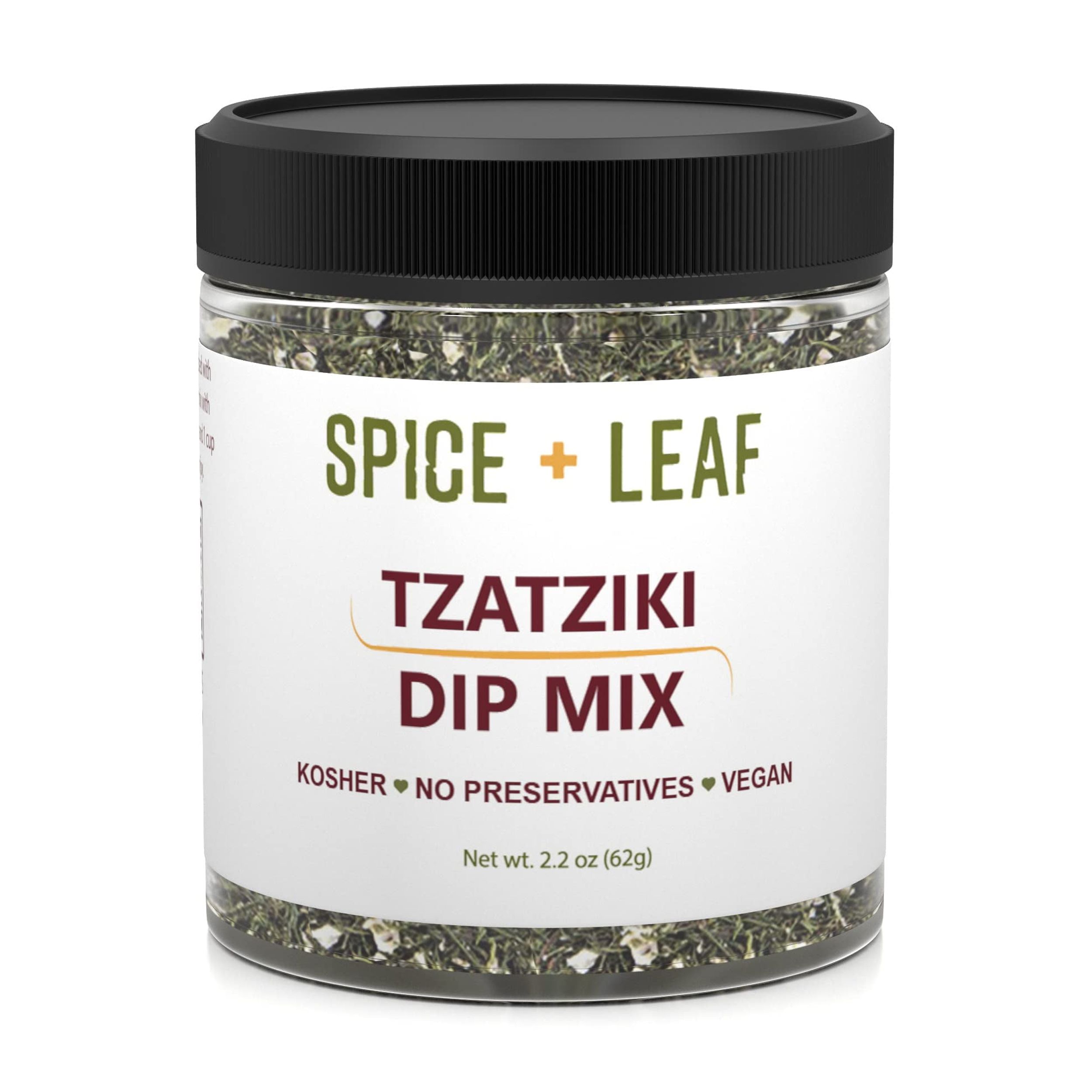 Premium Tzatziki Dip Mix Msf2 By Spice + Leaf - Vegan Kosher No 