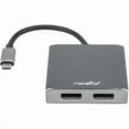 thumbnail image 1 of Premium USB-C to Dual DisplayPort Multi Monitor Adapter, 1 of 1
