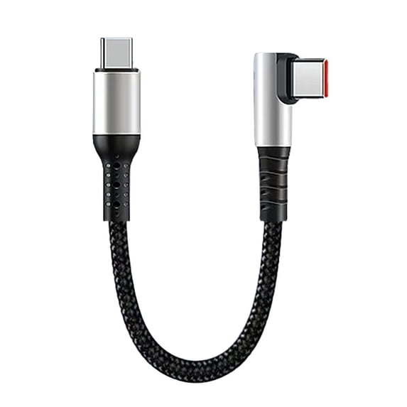 Premium USB-C to USB-C and USB-A Data Cable Set High Speed Charging Sync Durable Tangle-Free 0.25m 0.5m