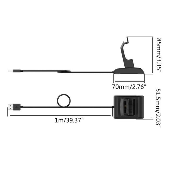 Premium USB Charging Cable for TecTecTec ULT-G Golf GPS Watch Safe and Durable Charge Cord