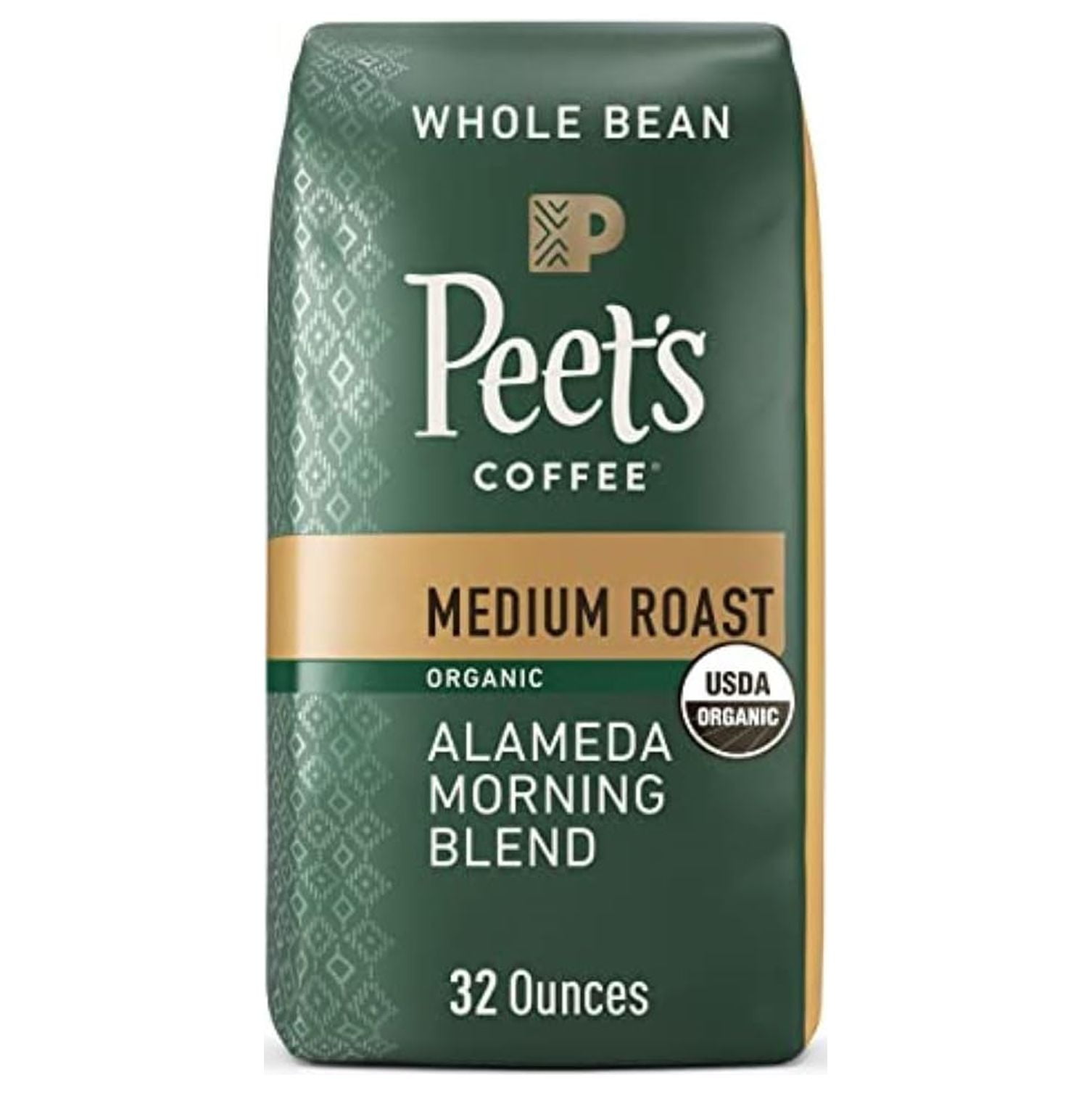 Premium USDA Organic Alameda Morning Blend Whole Bean Coffee by Peet's