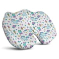 thumbnail image 1 of Premium Unicorn Pattern Memory Foam Seat Cushion Ergonomic Chair Pad for Office Chair, Car, Airplane & Bleachers Sciatica, Tailbone Hip & Back Pain Relief - Chair Cushion for Long Office Workers., 1 of 5