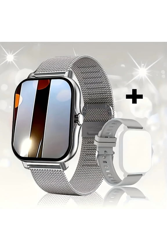 Premium Unisex Smartwatch Full Touch Screen Call Answering Music Photography Function Sports Fitness Smart Watch Compatible With Android IOS Ideal Holiday Gift For Men Women