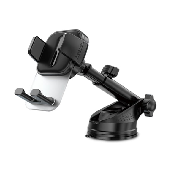 Premium Universal Car Dashboard Phone Mount  Adjustable Cradle with Strong Suction and 360 Rotation