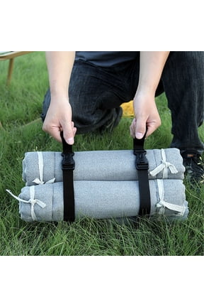 Premium Utility Straps with Quick Release Buckle Adjustable Short Nylon Tie Down Straps for Backpack Lashings Camping Gear Sleeping Bag Mattress Conveyor Belt Luggage