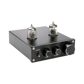 Premium Vacuum Tube Preamplifier With Volume Treble Bass Control
