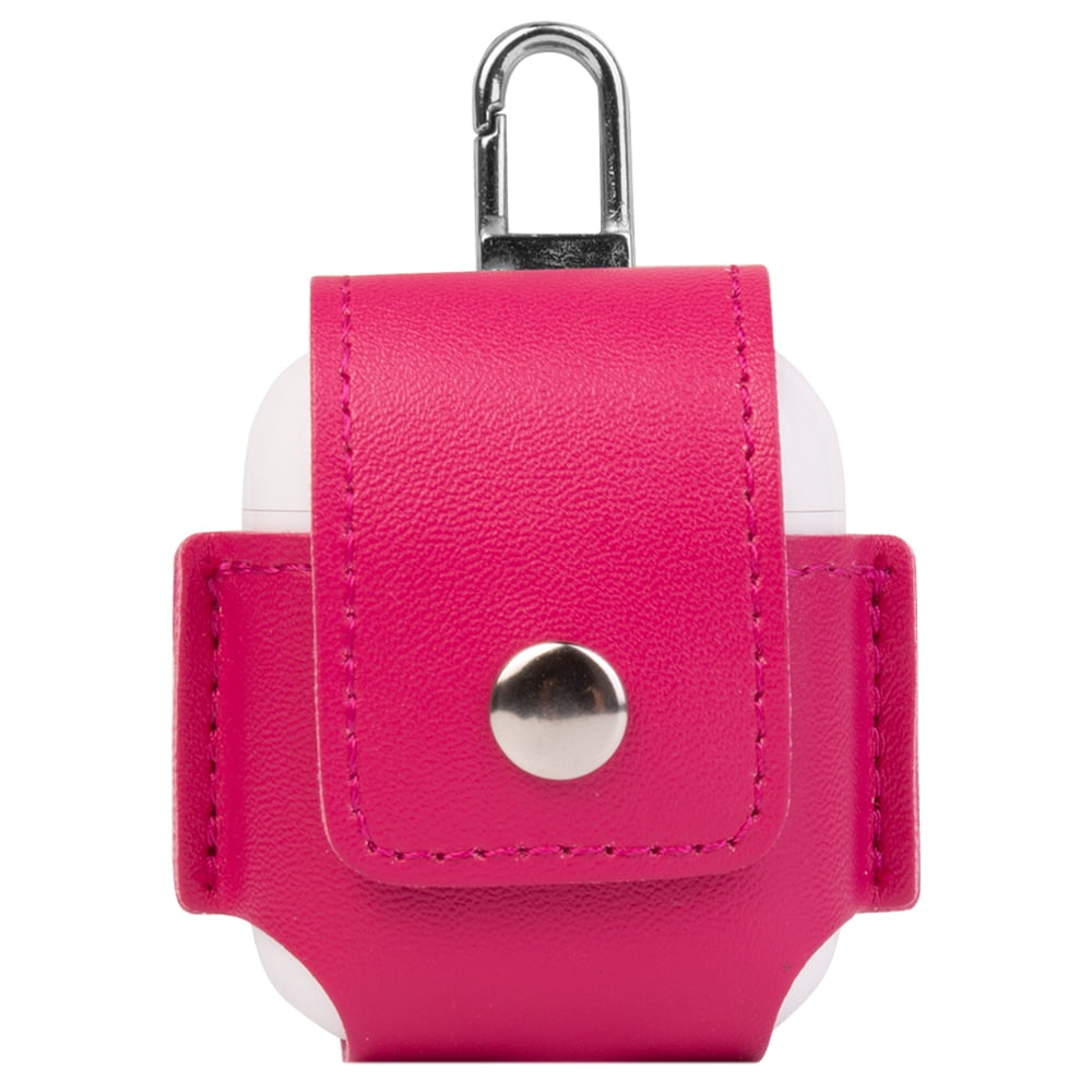 Premium Vegan Leather Protective Case Cover for Apple AirPods with Precision Cutouts