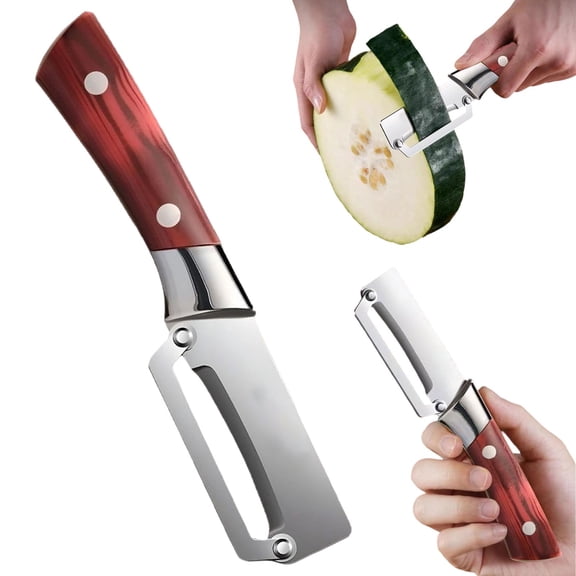 Premium Vegetable Peeler with plastic Handle Multi-Functional Stainless Steel Blade Kitchen Tool, Handheld Fruit Peeler for Apple, Potato, Papaya, Carrot, Zucchini, Slicer
