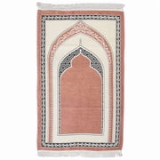 Premium Velvet Prayer Rug   Elegant Islamic Design with Multiple Color Options