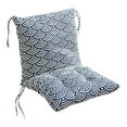 thumbnail image 1 of Premium Velvet Seat Cushion with Backrest - Multifunctional Office, Lounge & Outdoor Recliner Support, Durable & Comfortable Seat Pad for Home & Patio, 1 of 4