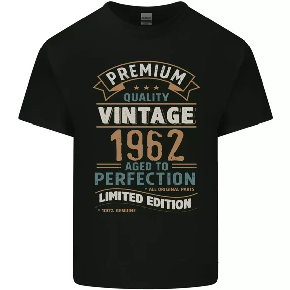 Premium Vintage 63rd Birthday Made In 1962 Funny Retro Unisex T-Shirt