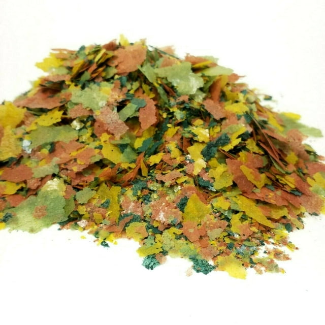 Premium Vitamin Fish Flakes with 12-Pellet Mix Included, AFI Blue Flakes…1.5-lbs