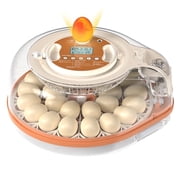 Premium Voice Controlled Automatic 26 Egg Incubator by WONEGG for Birds like Chickens, Ducks, Turkeys, and More!