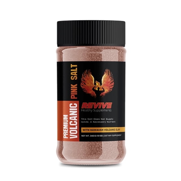 Premium Volcanic Pink Salt-Revive Healthy Supplements 1lbs