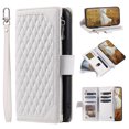 thumbnail image 1 of Premium Wallet Case for Motorola Moto G Play 4G 2024, Card Holder Lanyard & Crossbody Strap Zipper Pocket Kickstand Heavy Duty Protection Case Cover for Motorola Moto G Play 4G 2024, White, 1 of 8