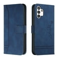 thumbnail image 1 of Premium Wallet Case for Samsung Galaxy A13 5G, Credit Card Slots Holder Magnetic Clasp Flip Cover with Kickstand Soft Silicone Luxury PU Leather Shockproof Anti-Fingerprints Case,Blue, 1 of 8